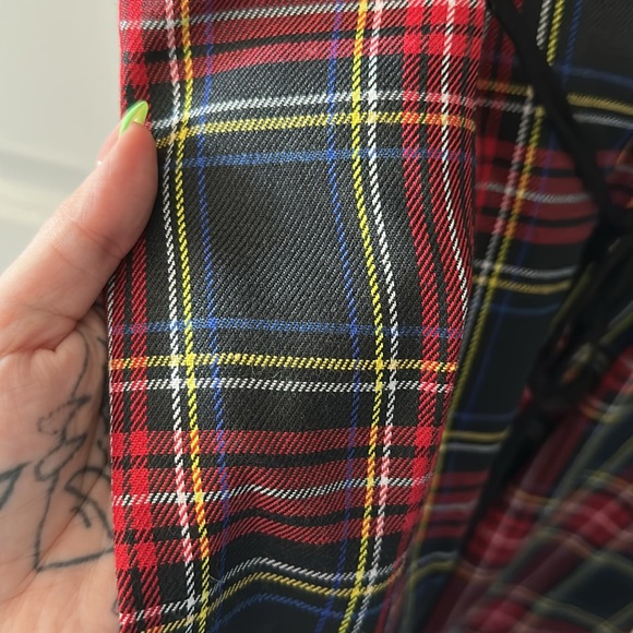 Current Mood Devil You Don’t Exist plaid dress - Picture 5 of 5
